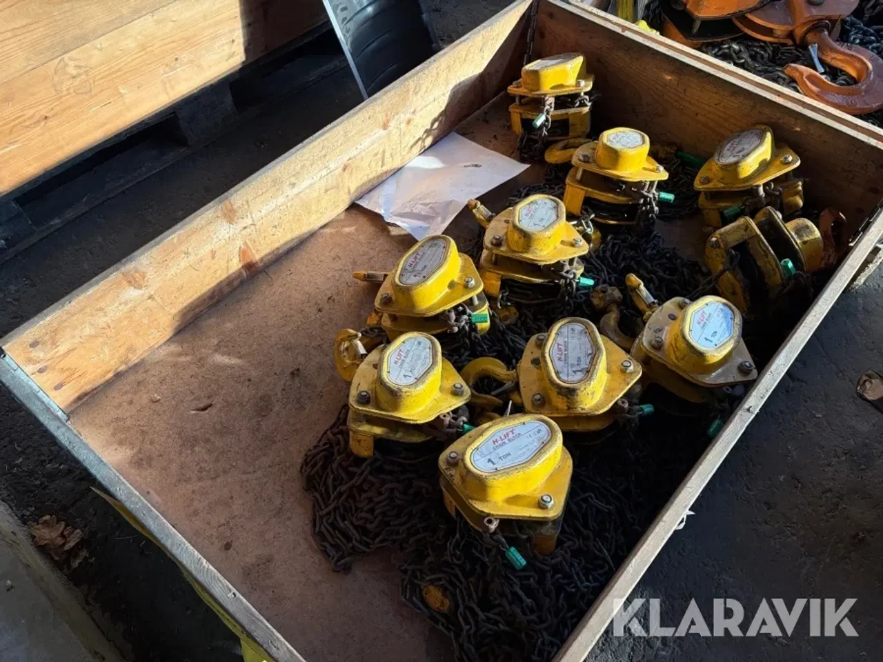 Billede 5 - Krantaljer H-Lift Chain block 10 styk - 1T