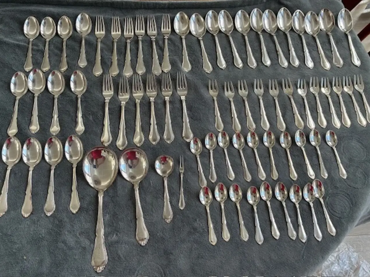 Billede 1 - Bestik, Brynje fra Tocla, sølvplet