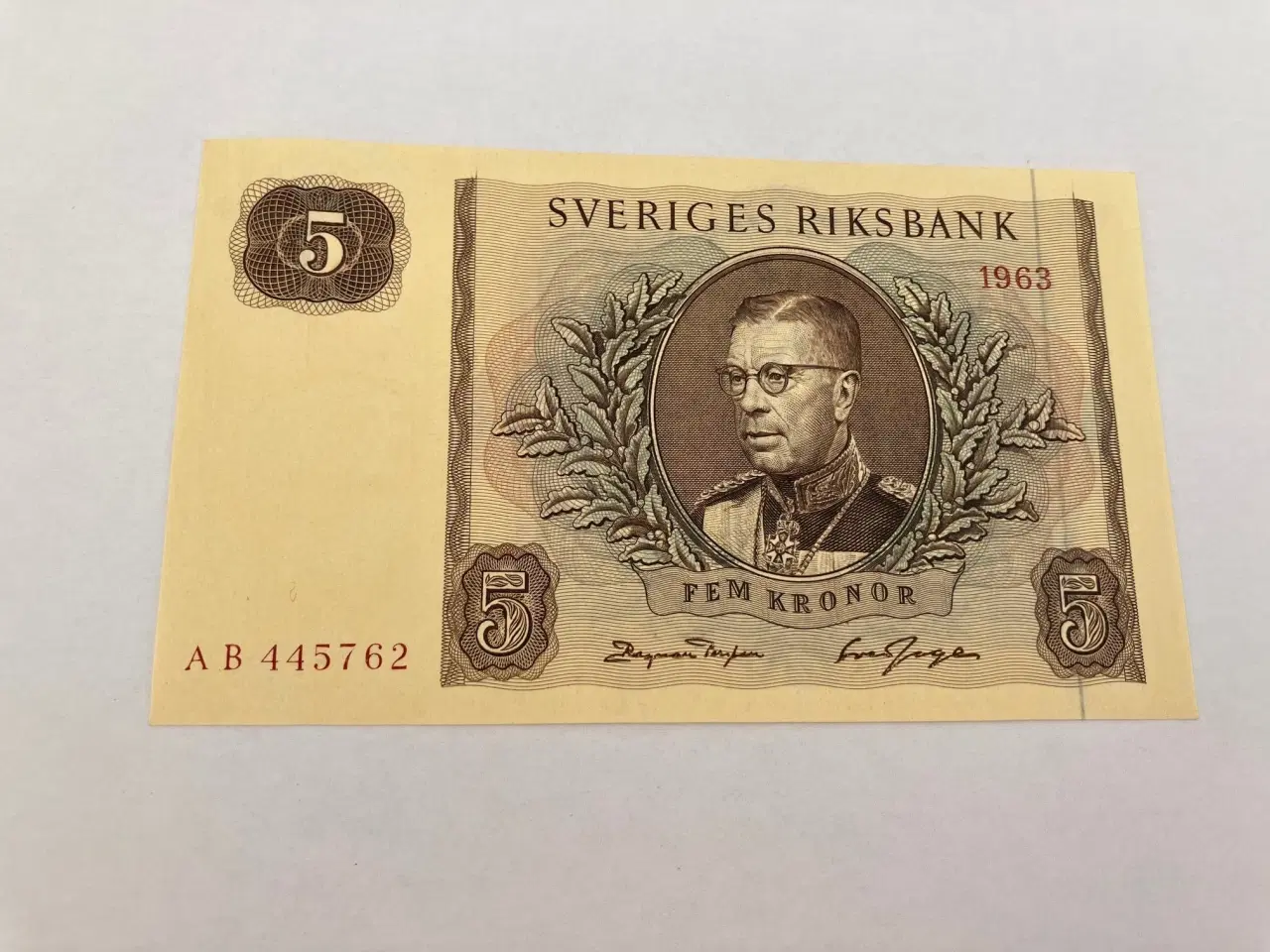 Billede 1 - 5 Kronor Sweden 1963