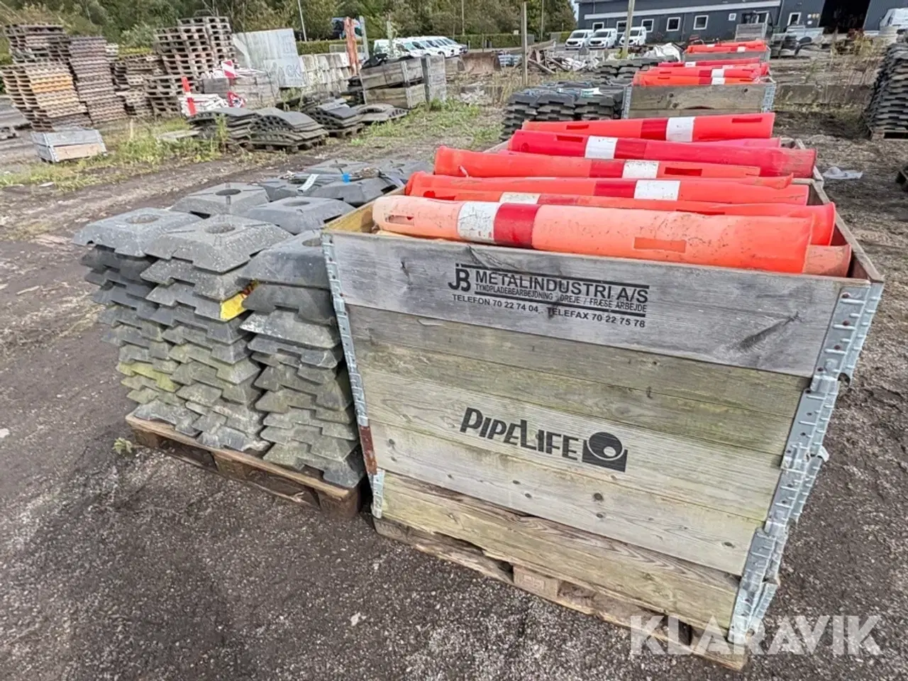 Billede 1 - Trafik kegler og fødder