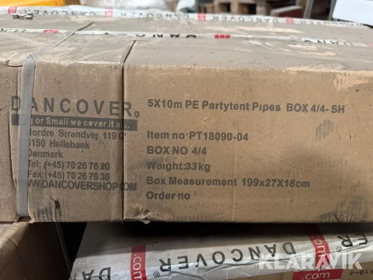 Billede 2 - Party telt Dancover 5x10 m