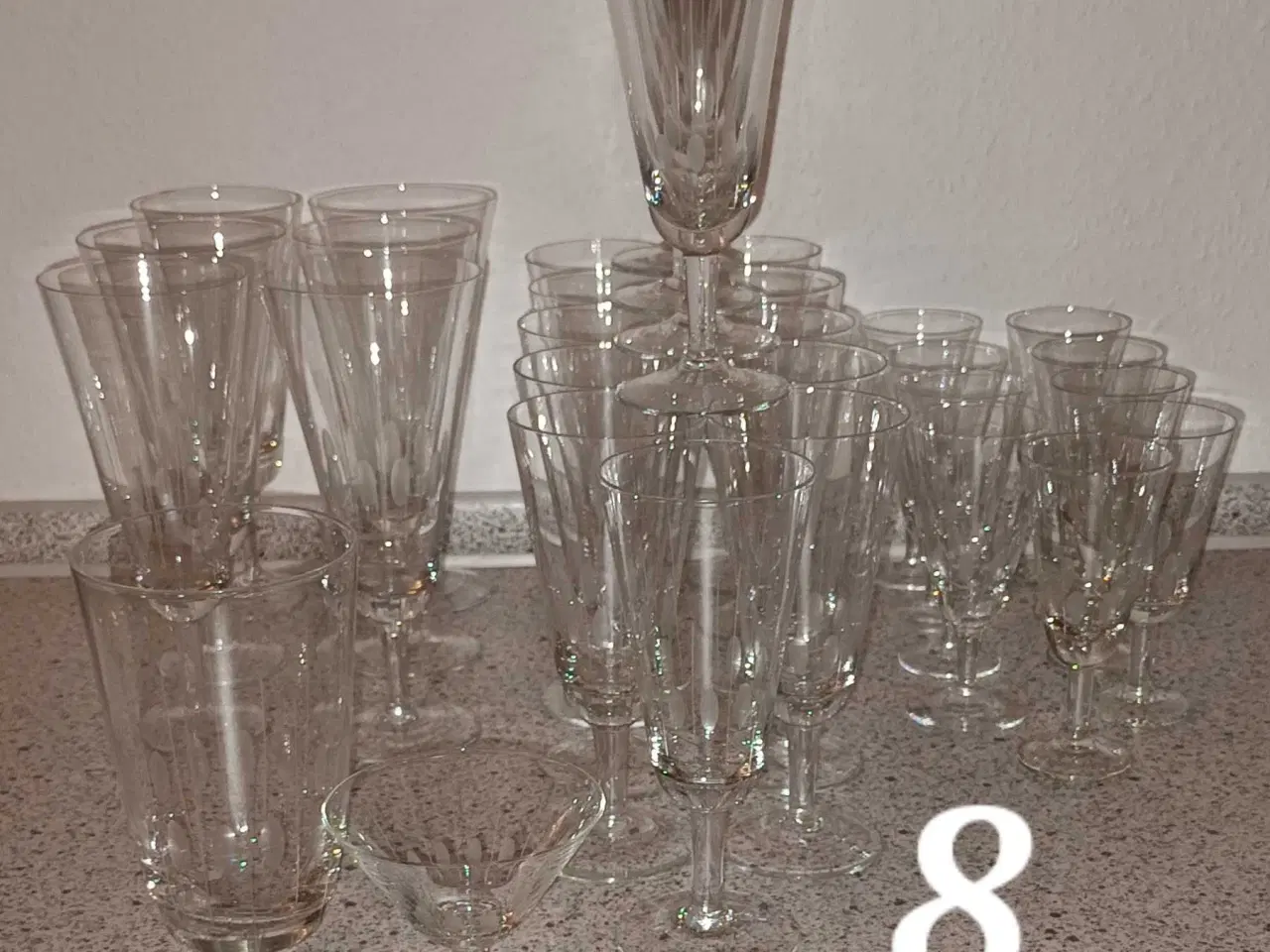 Billede 9 - Vinglas, snapseglas, drikkeglas