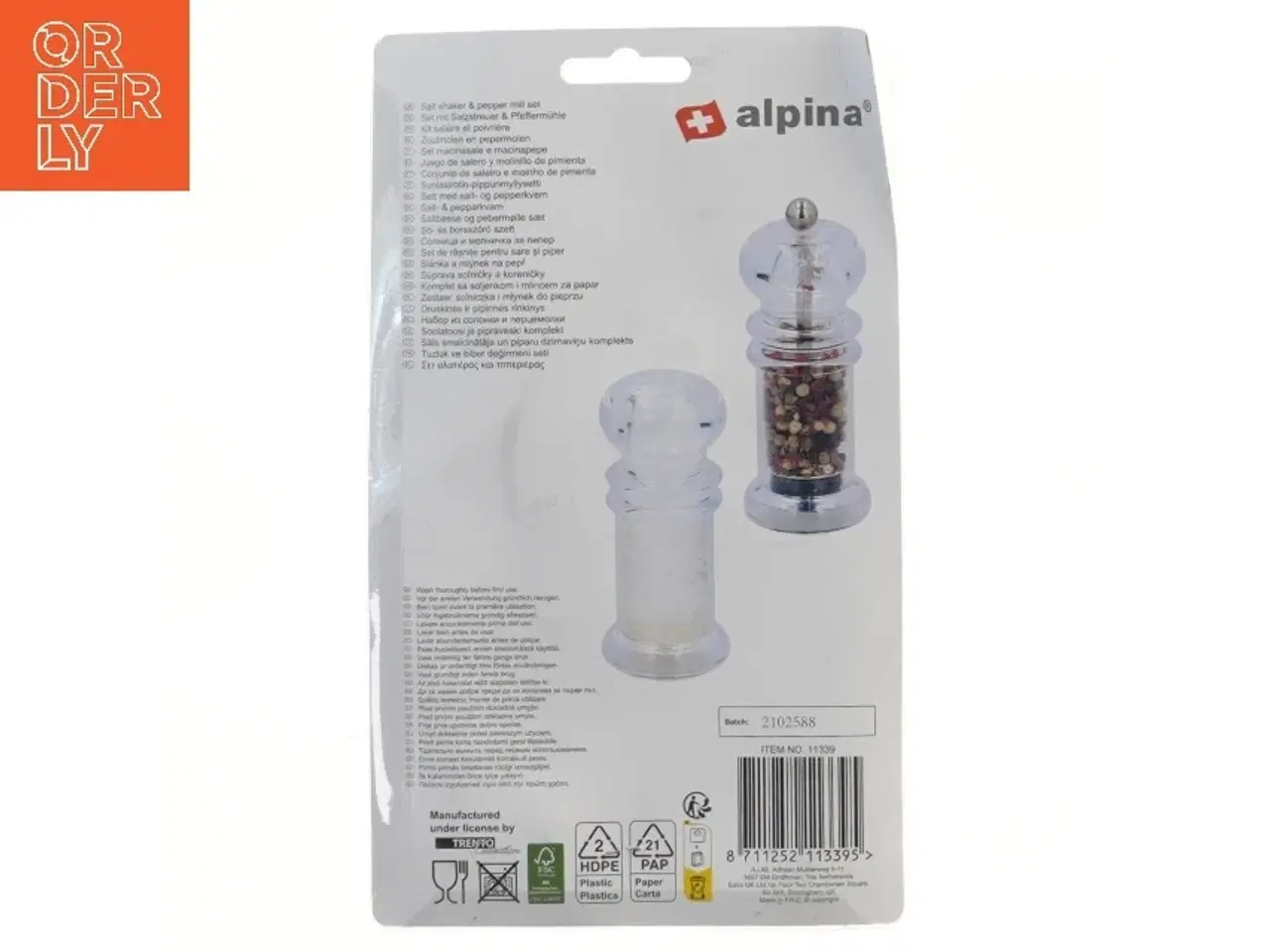 Billede 2 - Salt og peber sæt fra alpina