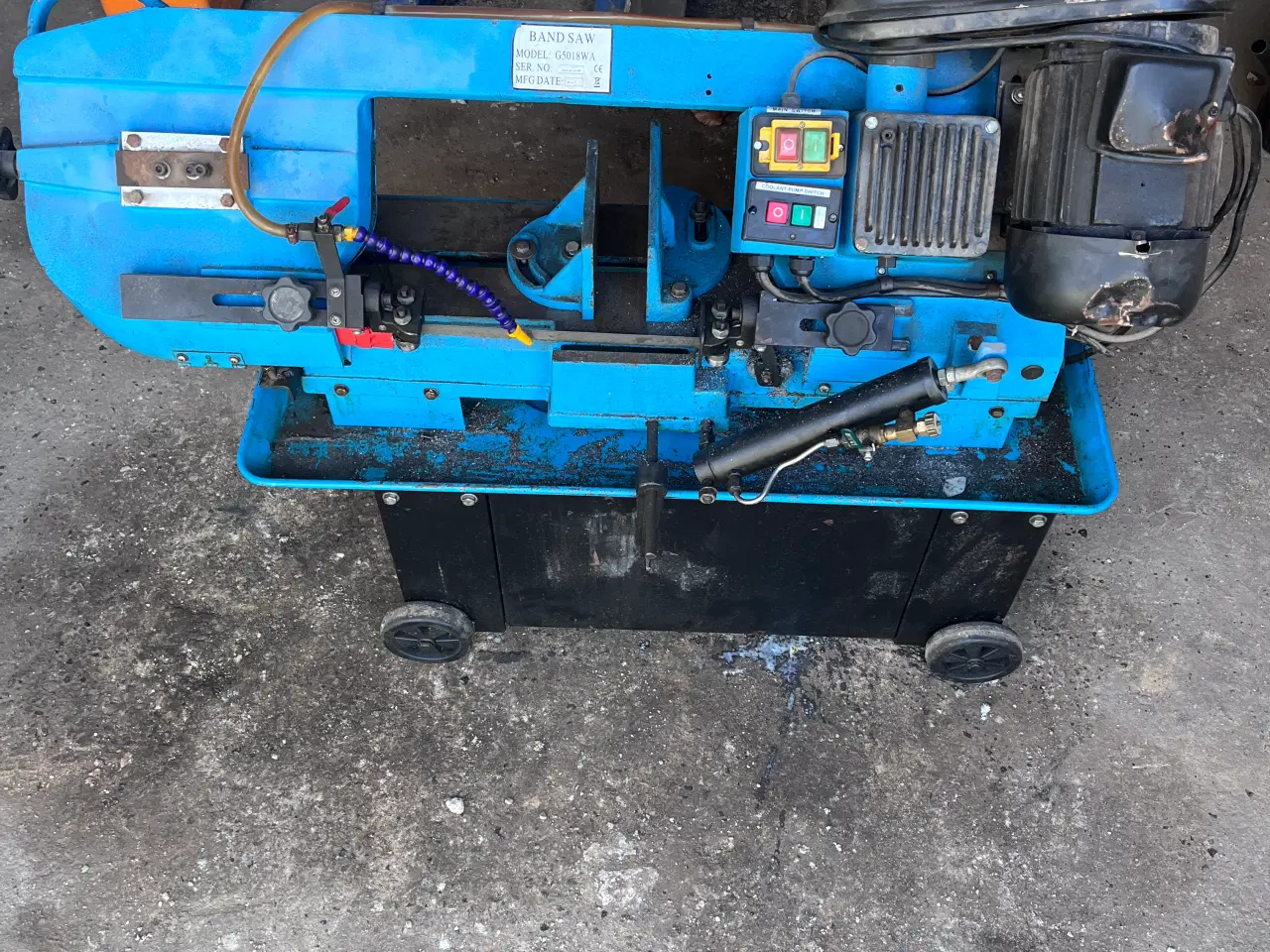 Billede 1 - Båndsav på hjul