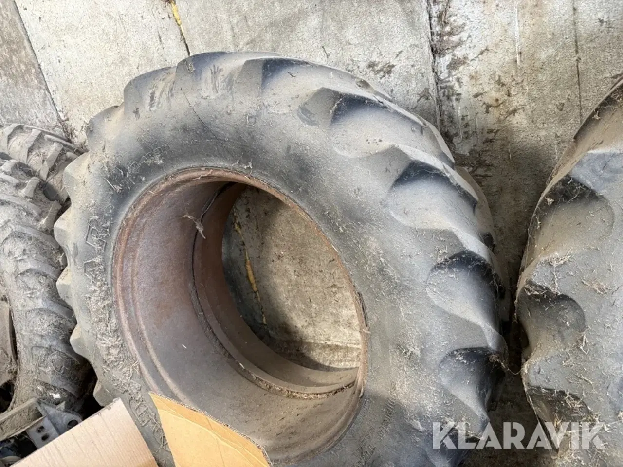 Billede 7 - Dæk med fælge 2 styk Goodyear Super traction