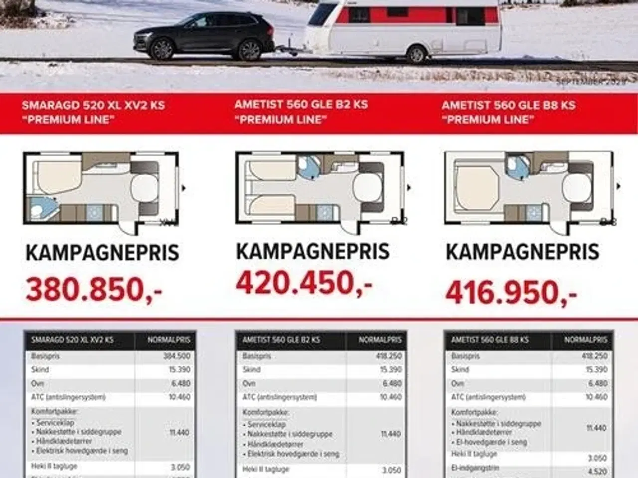 Billede 1 - Kabe Premuim Line Smaragd 520 XL KS Spar 58.000.- Nu 380.850