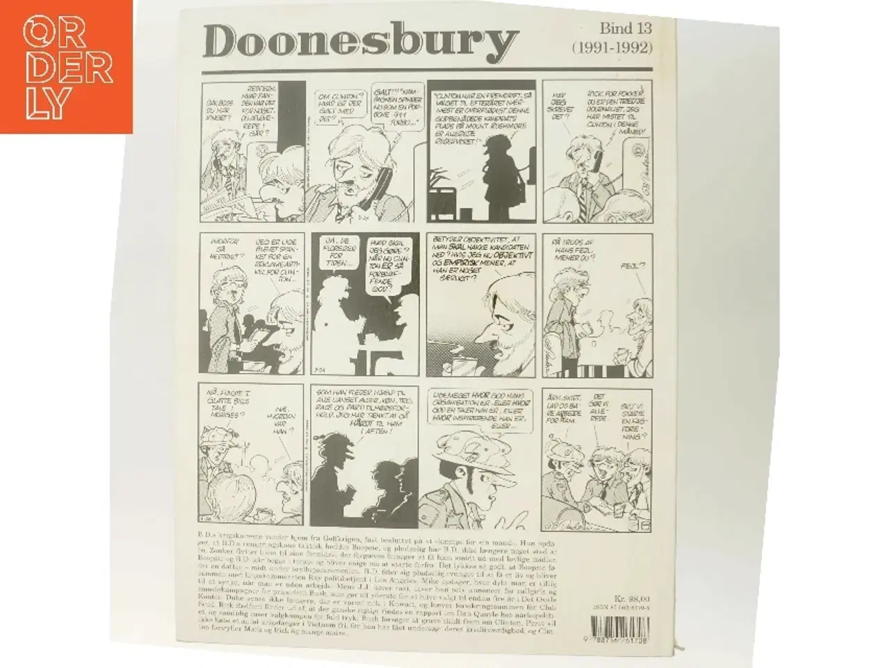 Billede 3 - Doonesbury. 12, Jeg dækker dig, mens du hydrerer / overs. af Per Vadmand ; tekstet af Rebecca Løwe. - 1993 af G. B. Trudeau (Bog)
