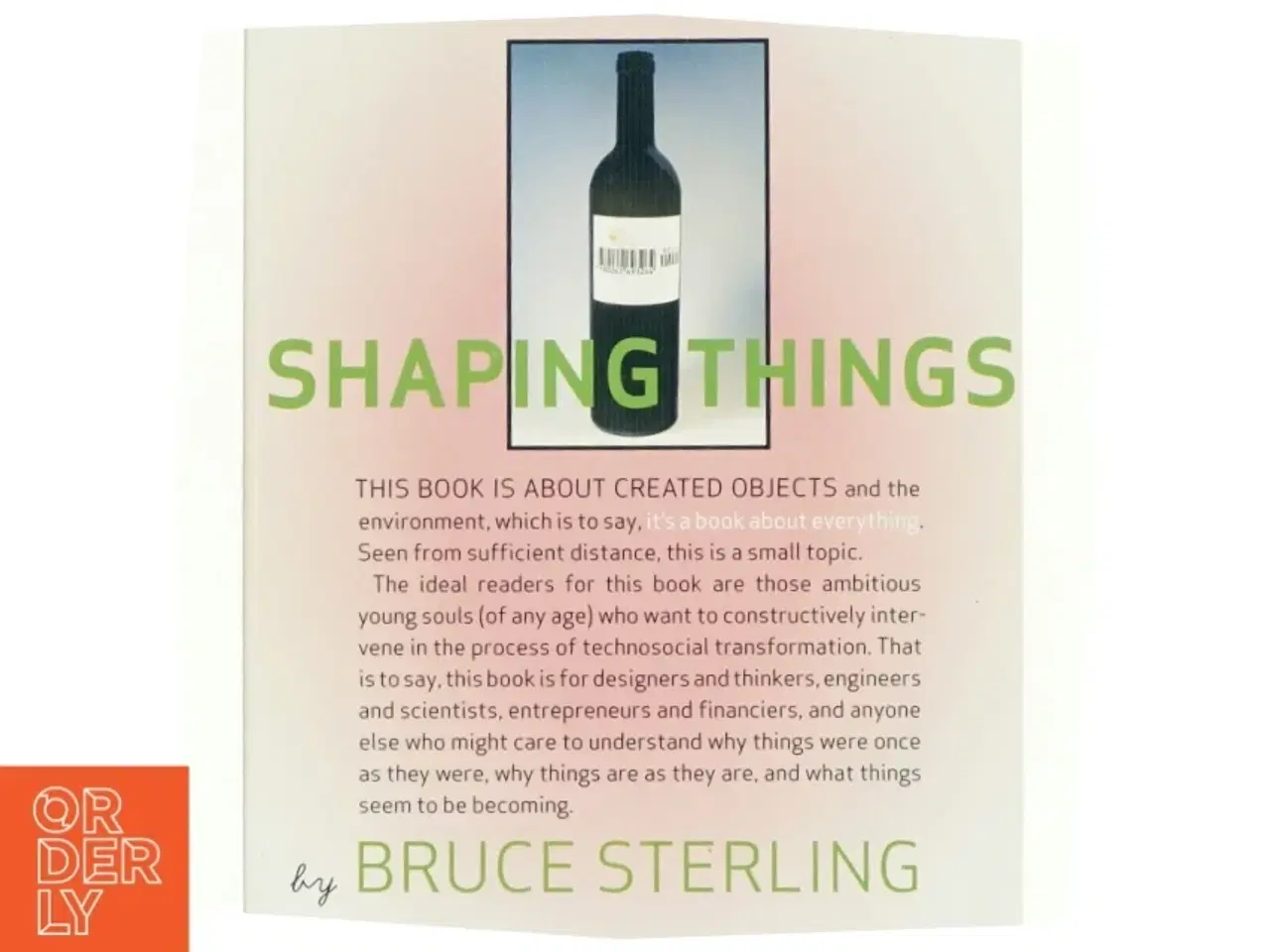 Billede 1 - Shaping things af Bruce Sterling (Bog)