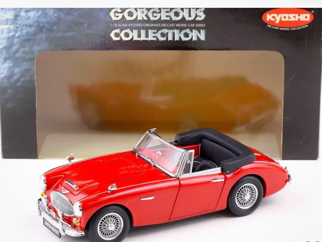 Billede 1 - 1:18 Austin Healey 3000 MKIII med top