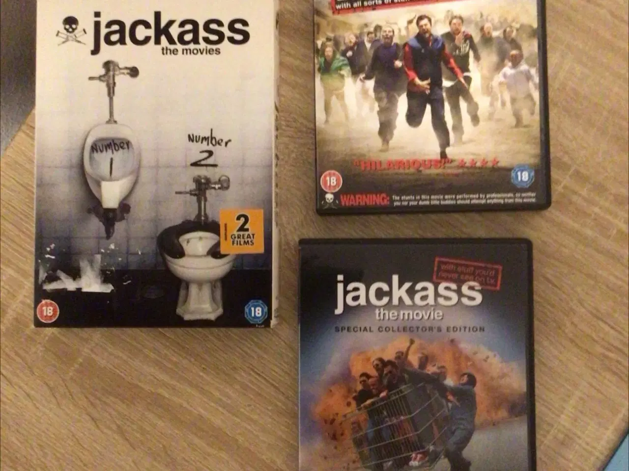 Billede 2 - Dvd’er. Jackasse the movies.