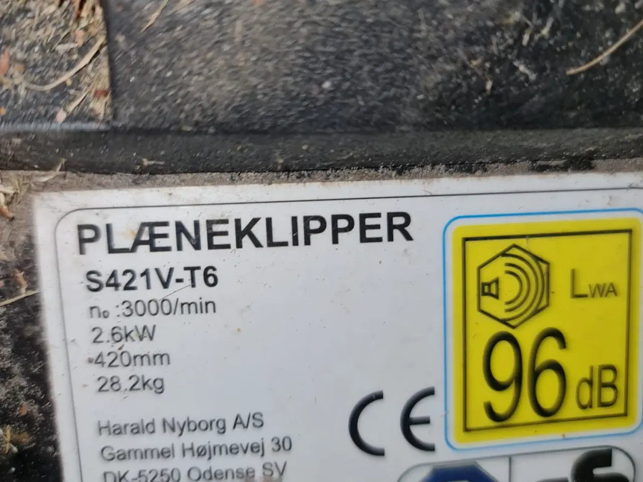 Billede 2 -  Plæneklipper