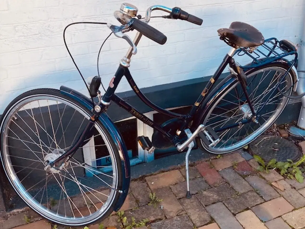 Billede 1 - Klassisk kongeblå Raleigh Tourist De Luxe 