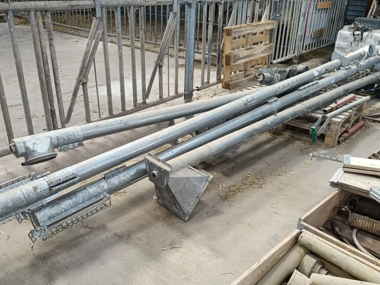 Billede 7 - - - - Kornsnegle Ø102, forskellige længder 3 - 5 m