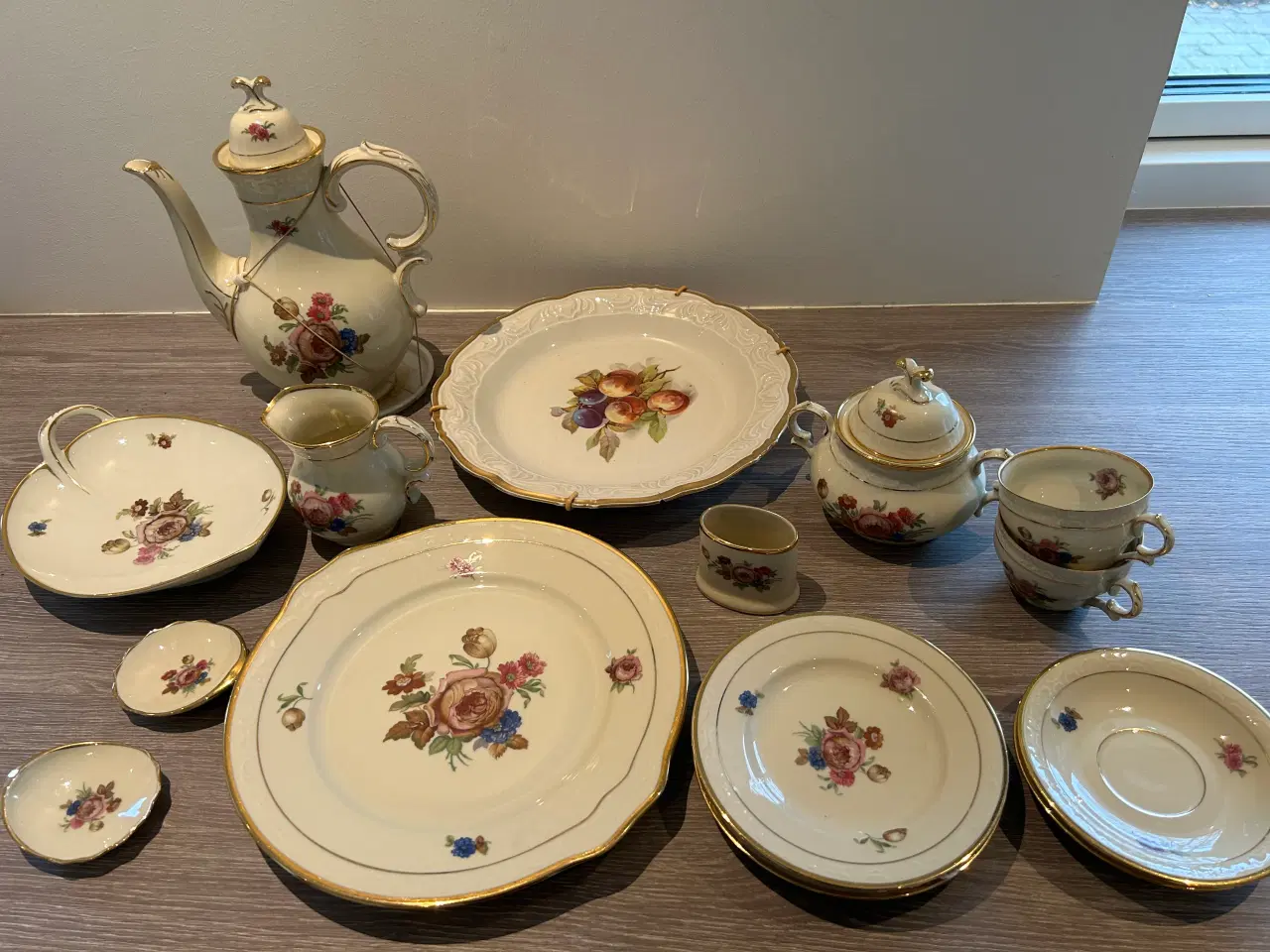 Billede 1 - Stort vintage Kahla DDR kaffesæt – 14 personer – R