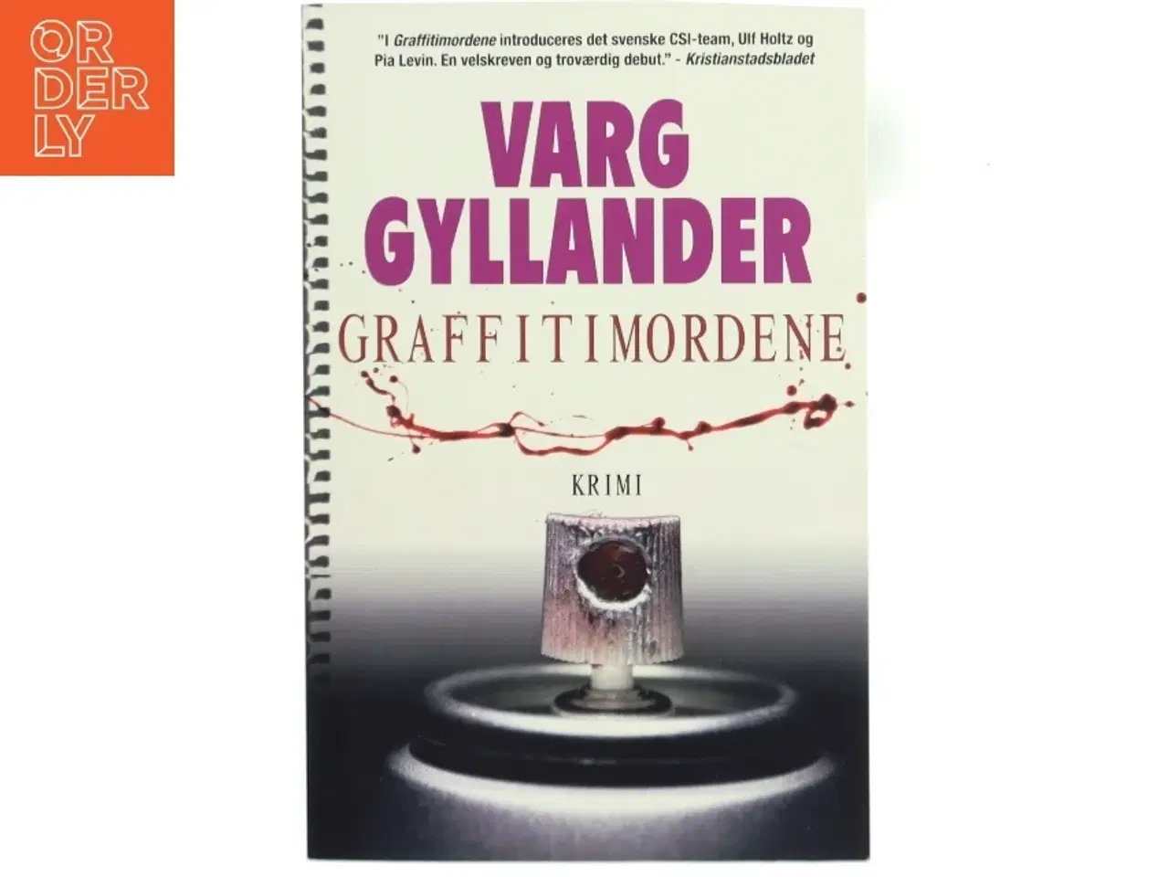 Billede 1 - Graffitimordene af Vrang Gyllander (Bog)