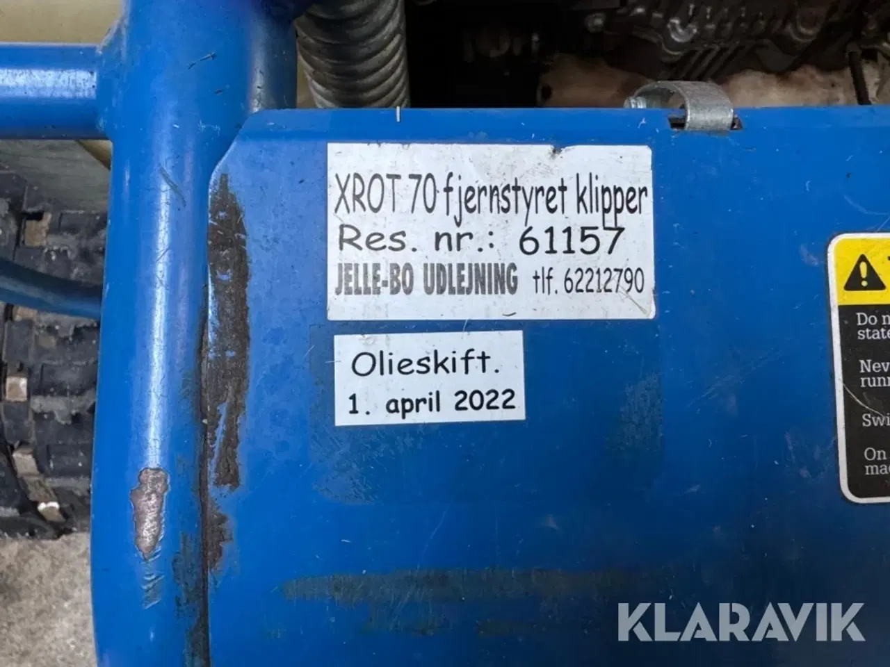 Billede 7 - Skråningsklipper X-ROT 70