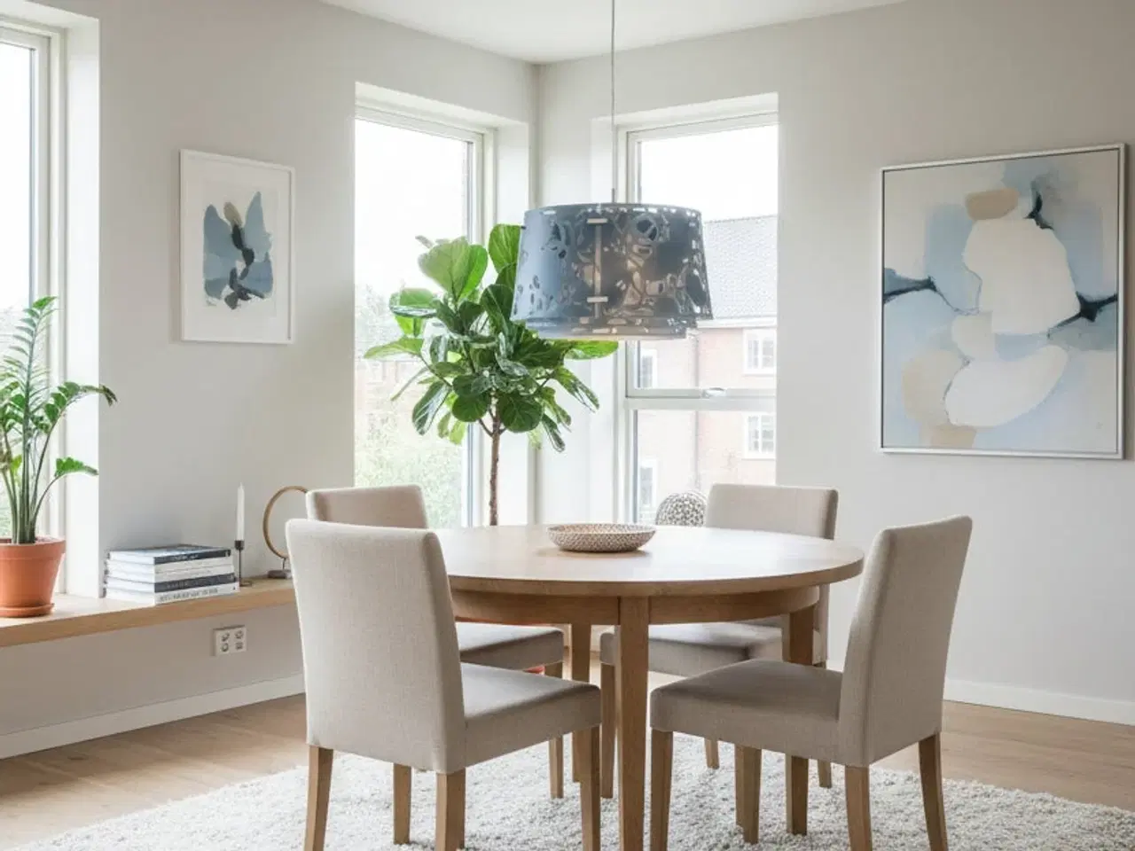 Billede 2 - Louis Poulsen Collage Pendel – Blå Ø45 cm