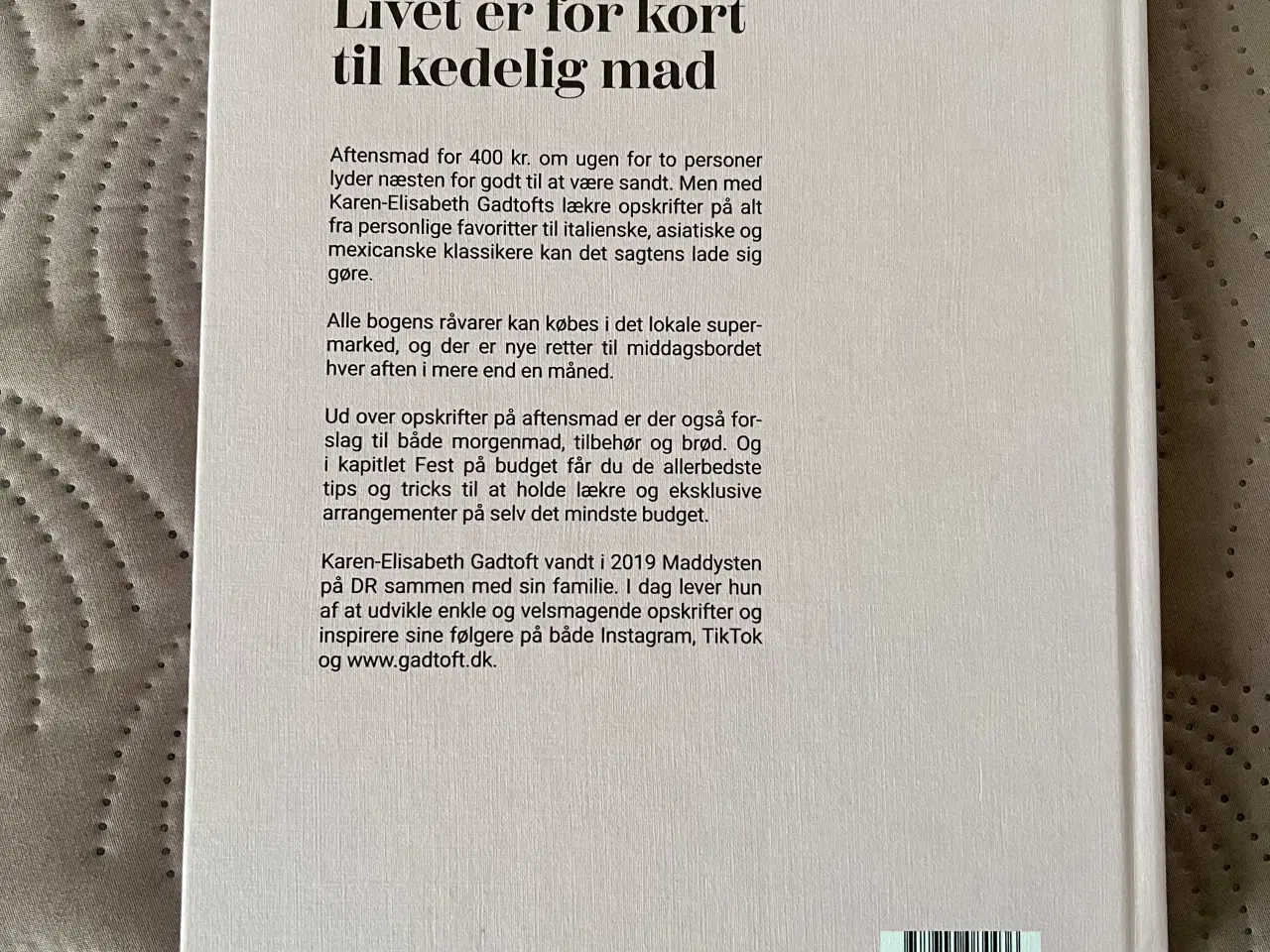 Billede 2 - “Luksus på budget” kogebog. 