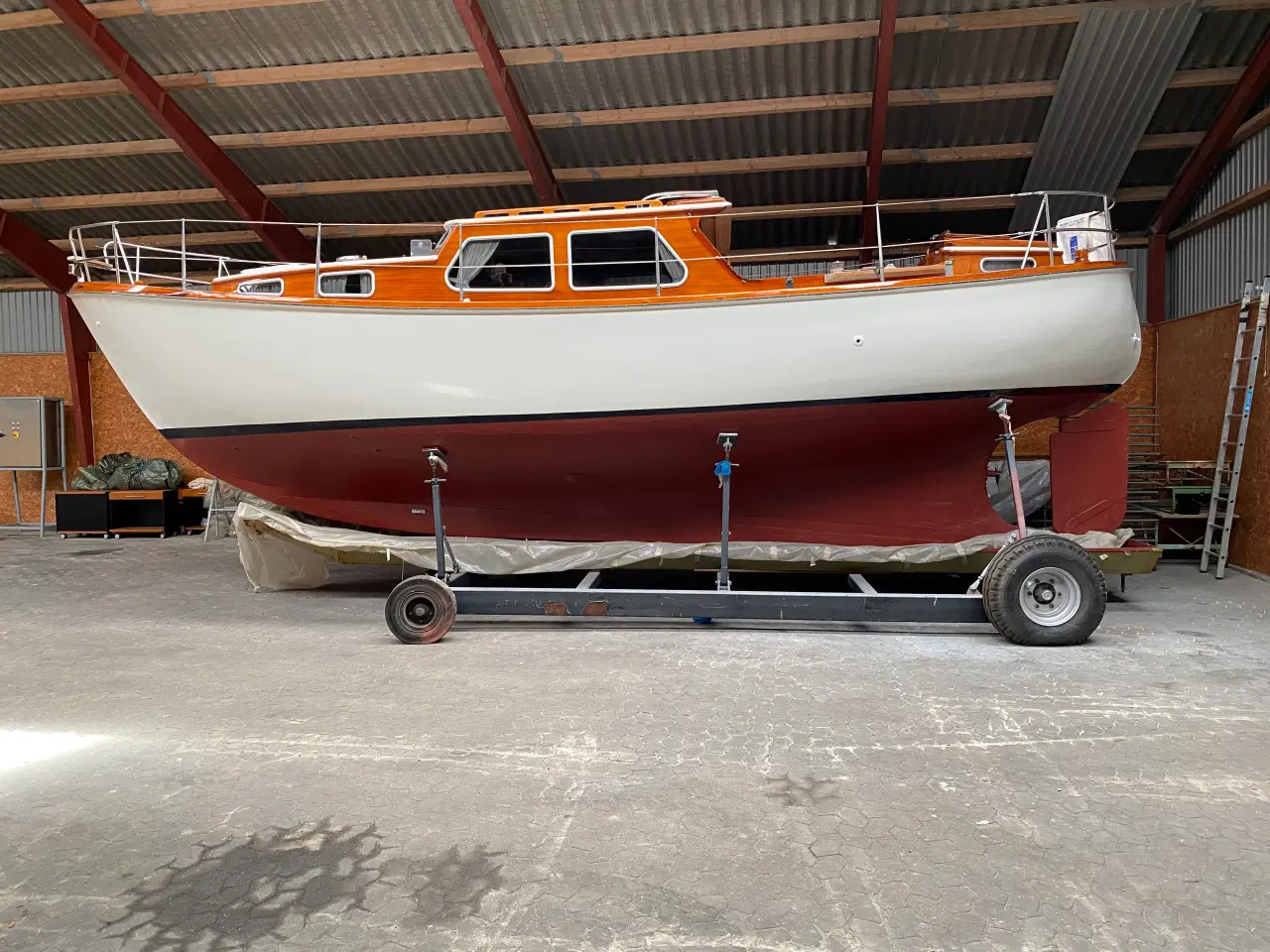 Billede 2 - Ketch 2 mastet, mahogny uhørt velholdt