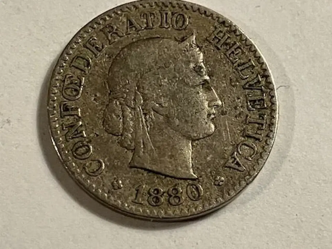Billede 1 - 10 Rappen Switzerland 1880