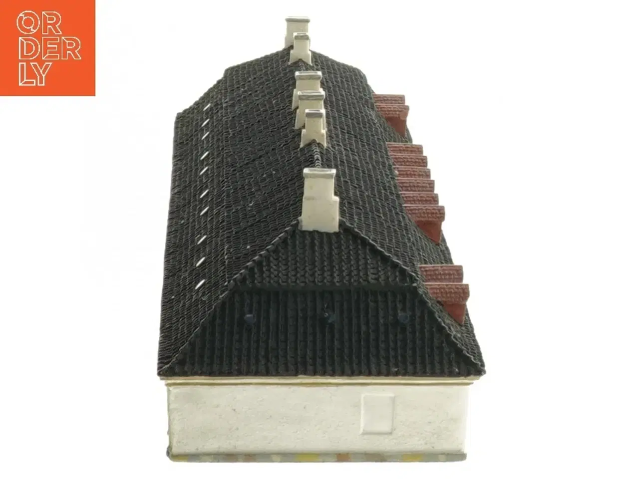 Billede 3 - Model af bygning fra Trip Trap (str. 27x7x6 cm)