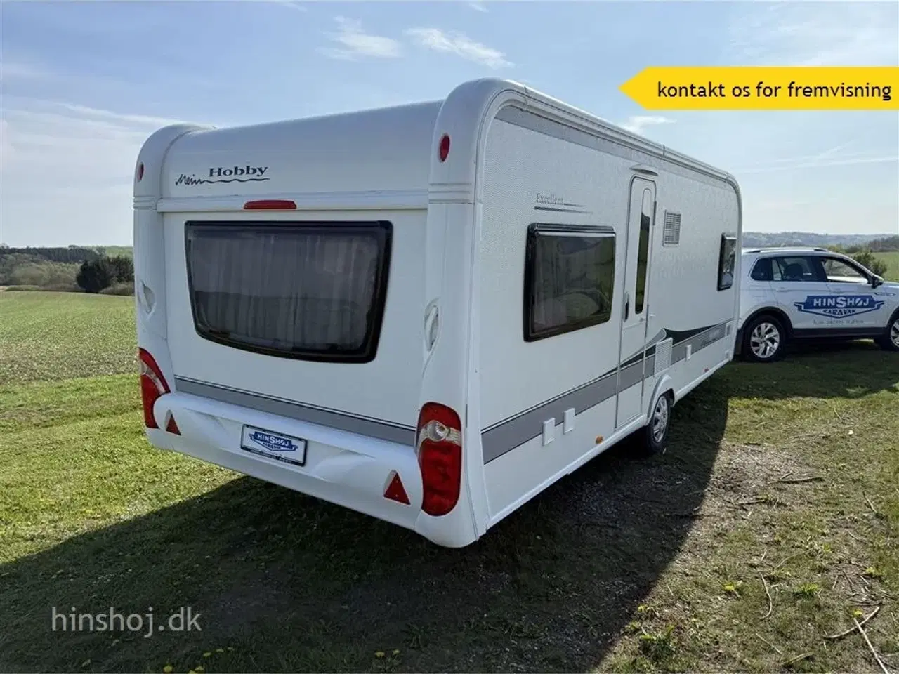 Billede 1 - 2012 - Hobby Excellent 560 CFe   Dejlig vogn med rundsidegruppe og franskseng fra Hinshøj Caravan A/S