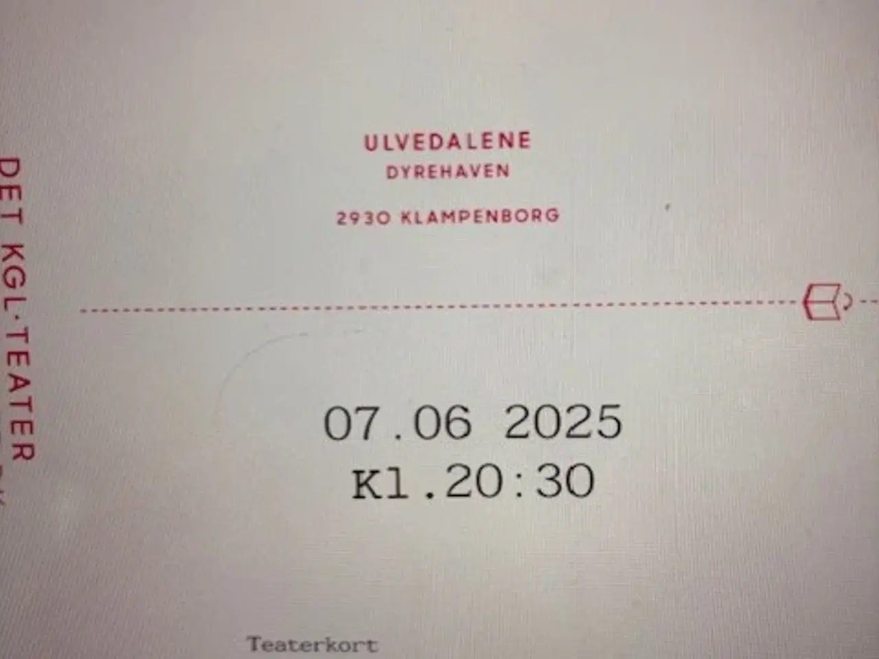 Billede 2 - 6 billetter Snedronningen i Dyrehaven lørdag 7/6