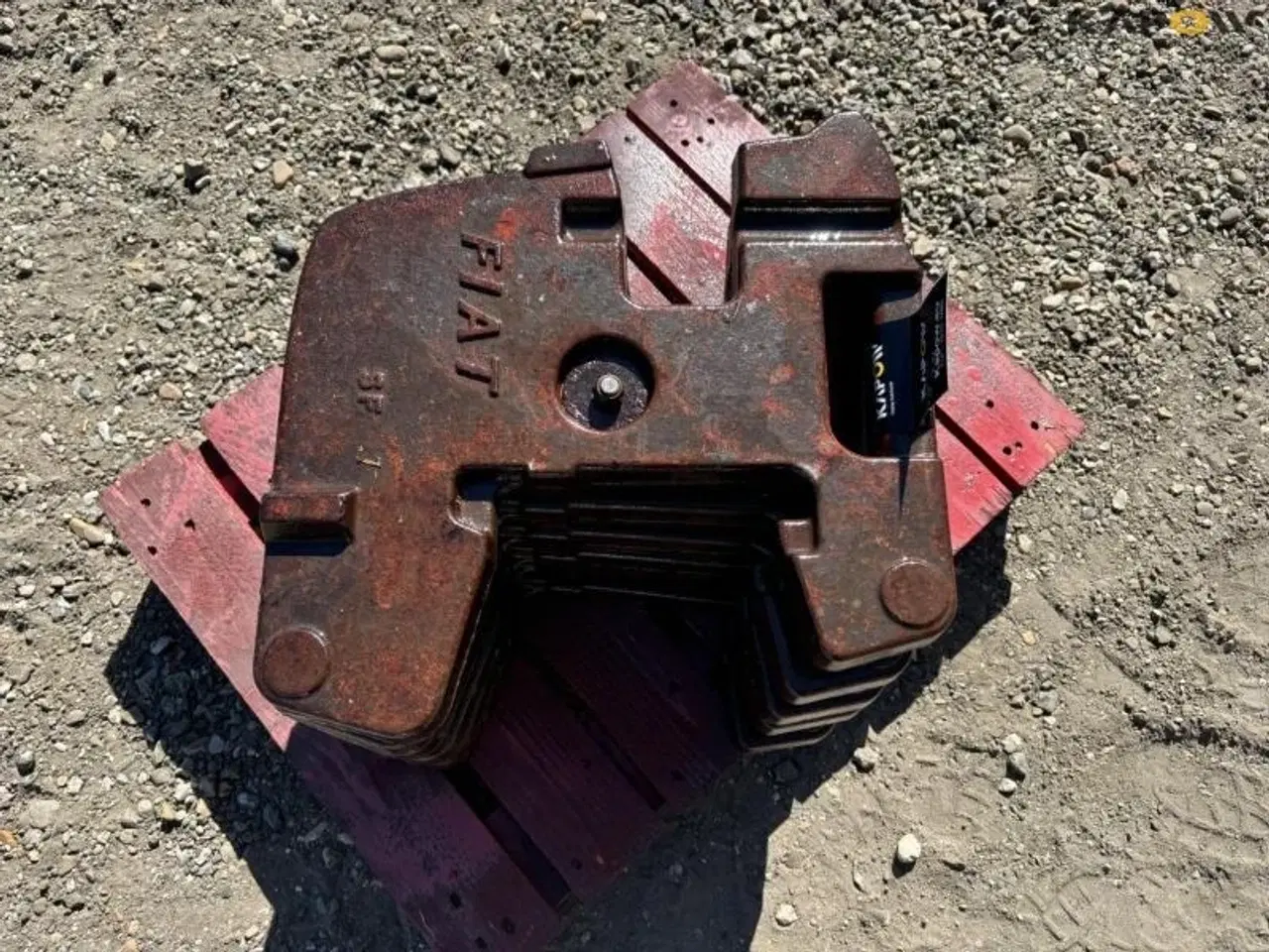 Billede 8 - Fiat Fiat vægtklodser - 6 stk
