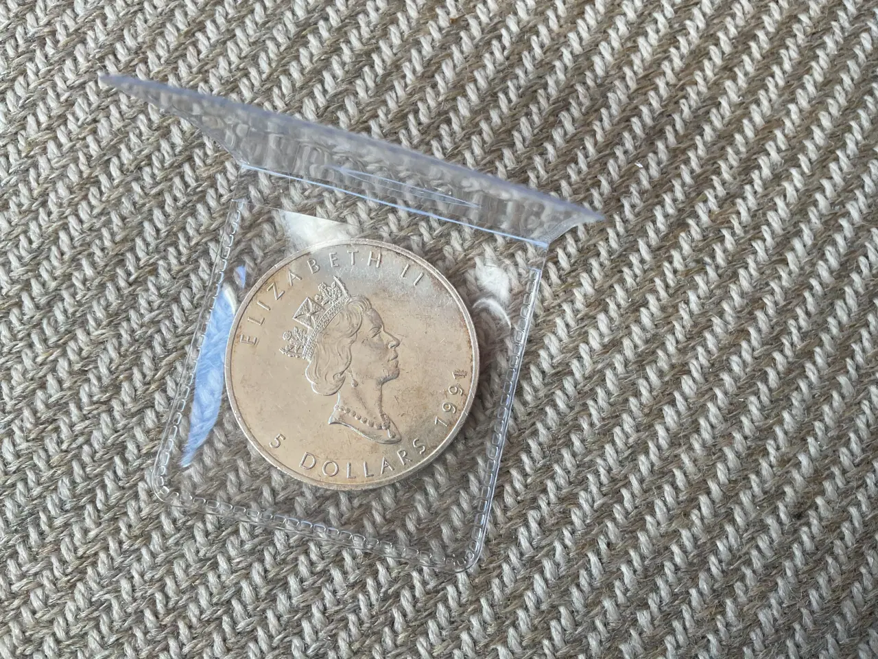 Billede 1 - Maple Leaf 1 oz sølvmønt