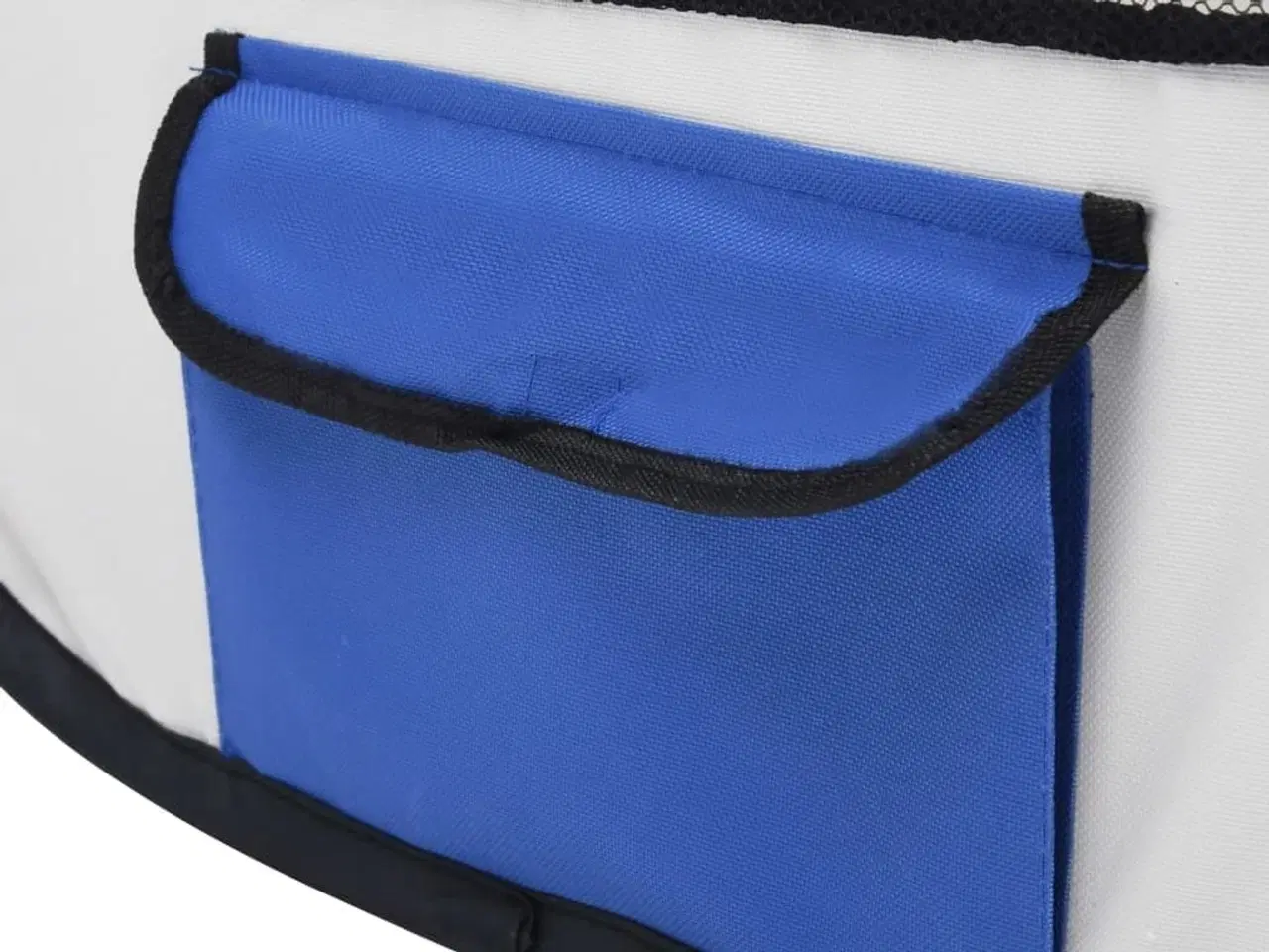 Billede 9 - Foldbar hundegård med bæretaske 145x145x61 cm blå