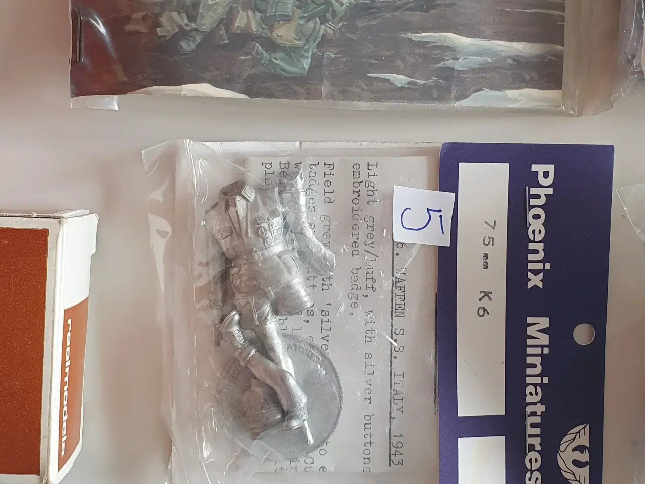 Billede 3 - Tyske WW2 soldater i tin.