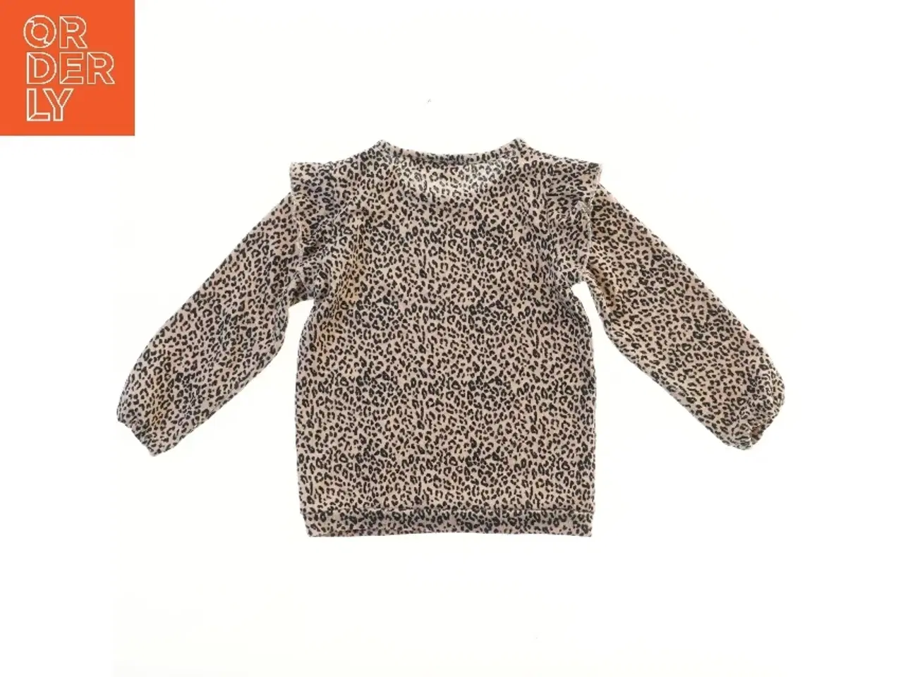 Billede 2 - Langærmet leopardmønstret bluse fra Name It (str. 92)
