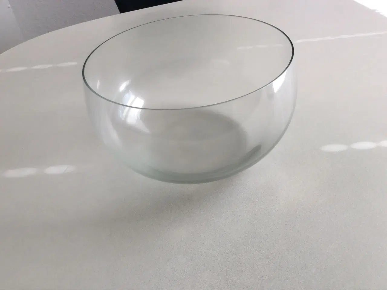 Billede 1 - Rigtig stor glas skål
