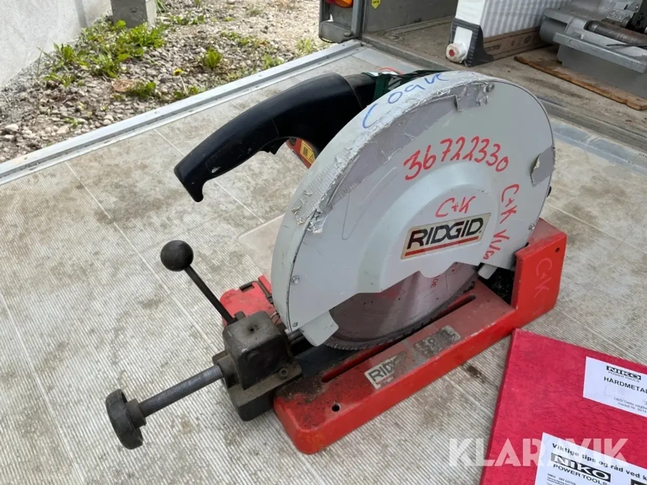 Billede 2 - Metal rundsav Ridgid 590-L