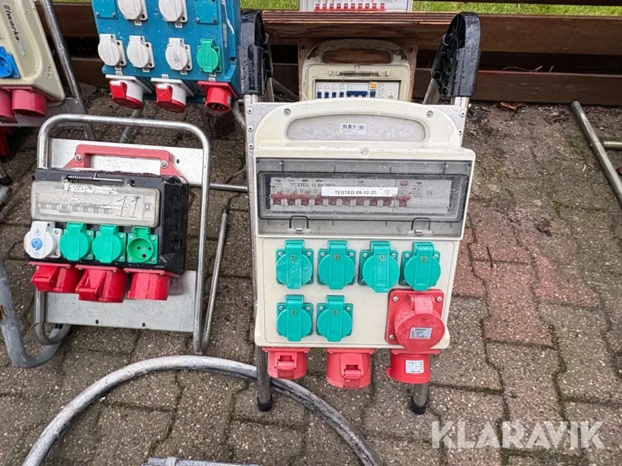 Billede 10 - Byggestrømtavler 8 styk