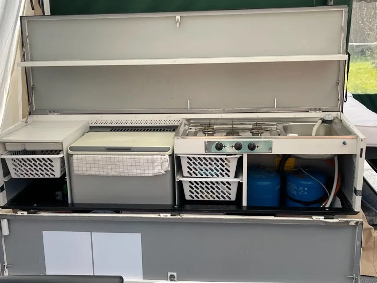 Billede 8 - Combi-camp Vally 2008, nysynet, tempo 100 kr 35500