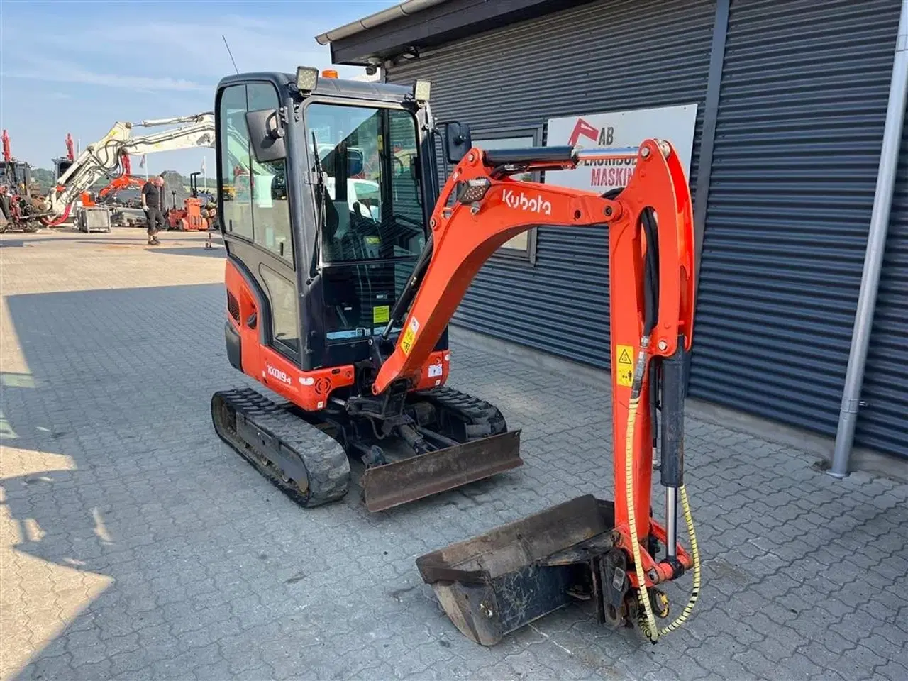 Billede 2 - Kubota KX019-4 kipbar planer skovl.