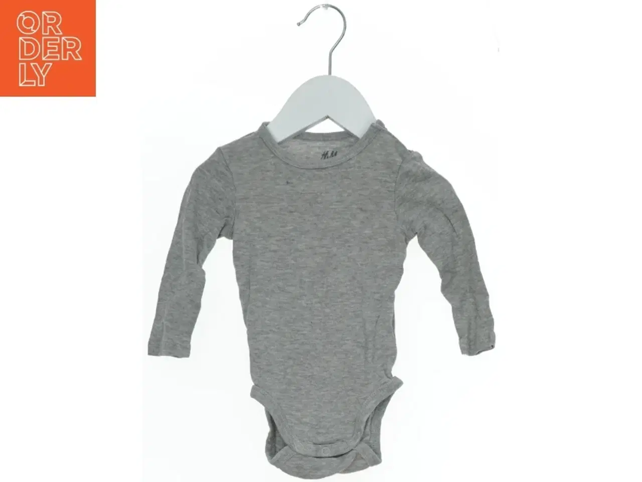 Billede 1 - Grå bodystocking med lange ærmer fra H&M (str. 68)
