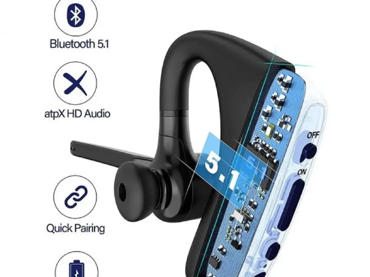 Billede 4 - Bluetooth headset 5.1