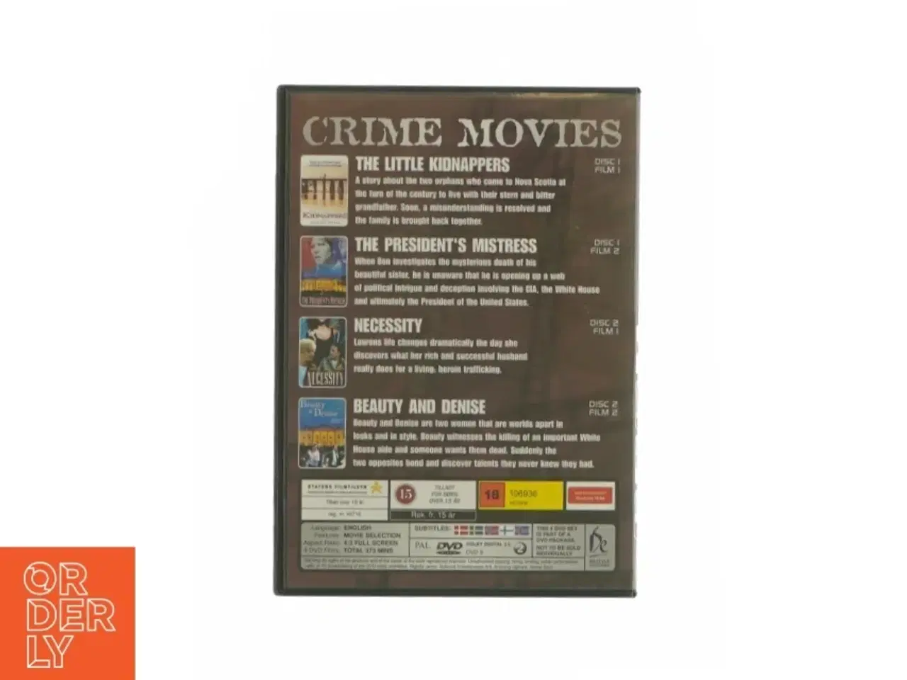 Billede 2 - Crime movies film box (dvd)