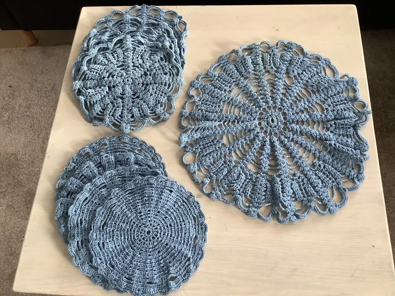 Billede 1 - 8 stk Flakonger og en stor til en skål