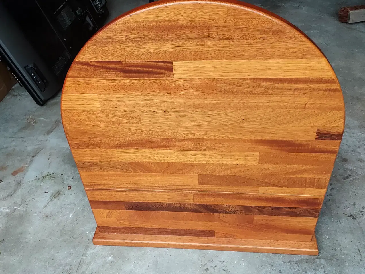 Billede 3 - Klapbord i massiv mahogni. 