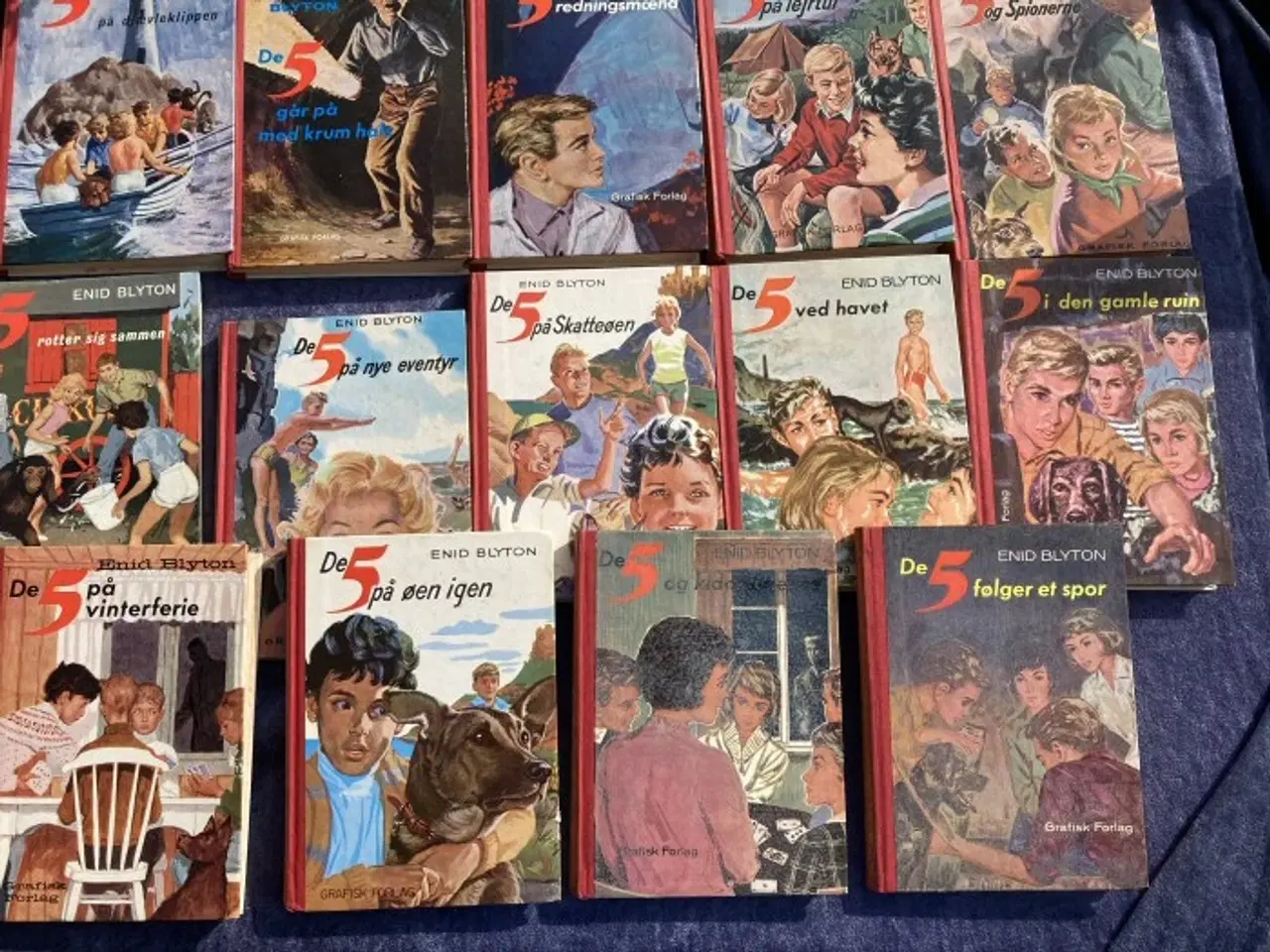 Billede 1 - De 5 bøger – Enid Blyton