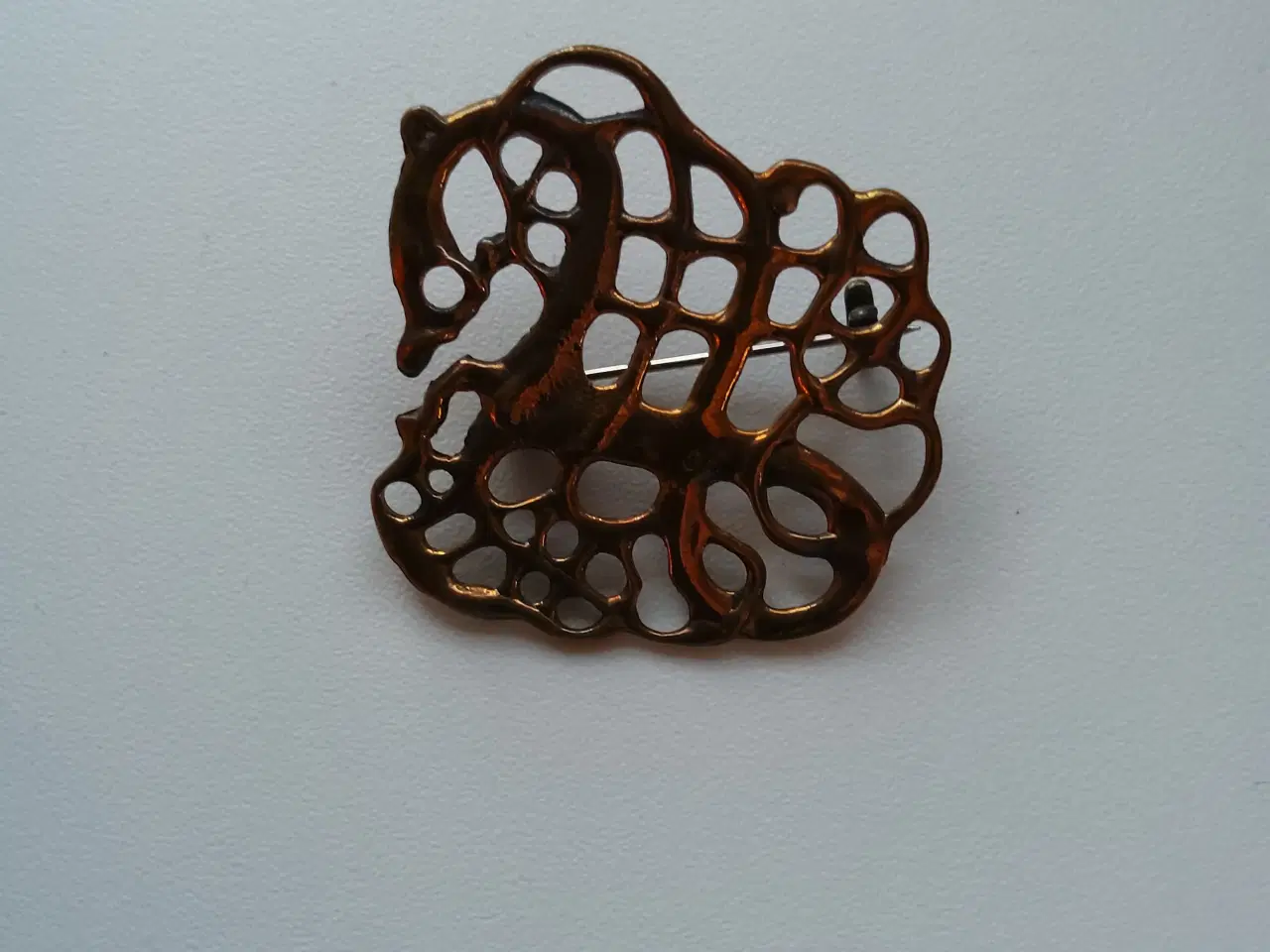 Billede 3 - Vikingesbroche I Bronze i urnesstil 