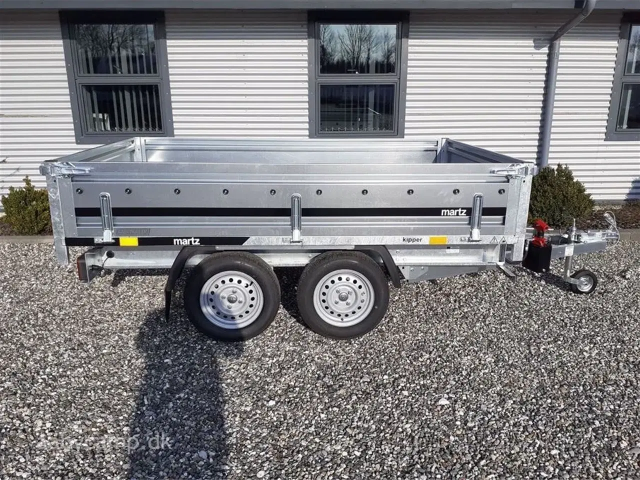 Billede 2 - 0 - Martz Transporter 2515 tipper   Martz boggie trailer med hydraulich tip 750 kg til skarp pris