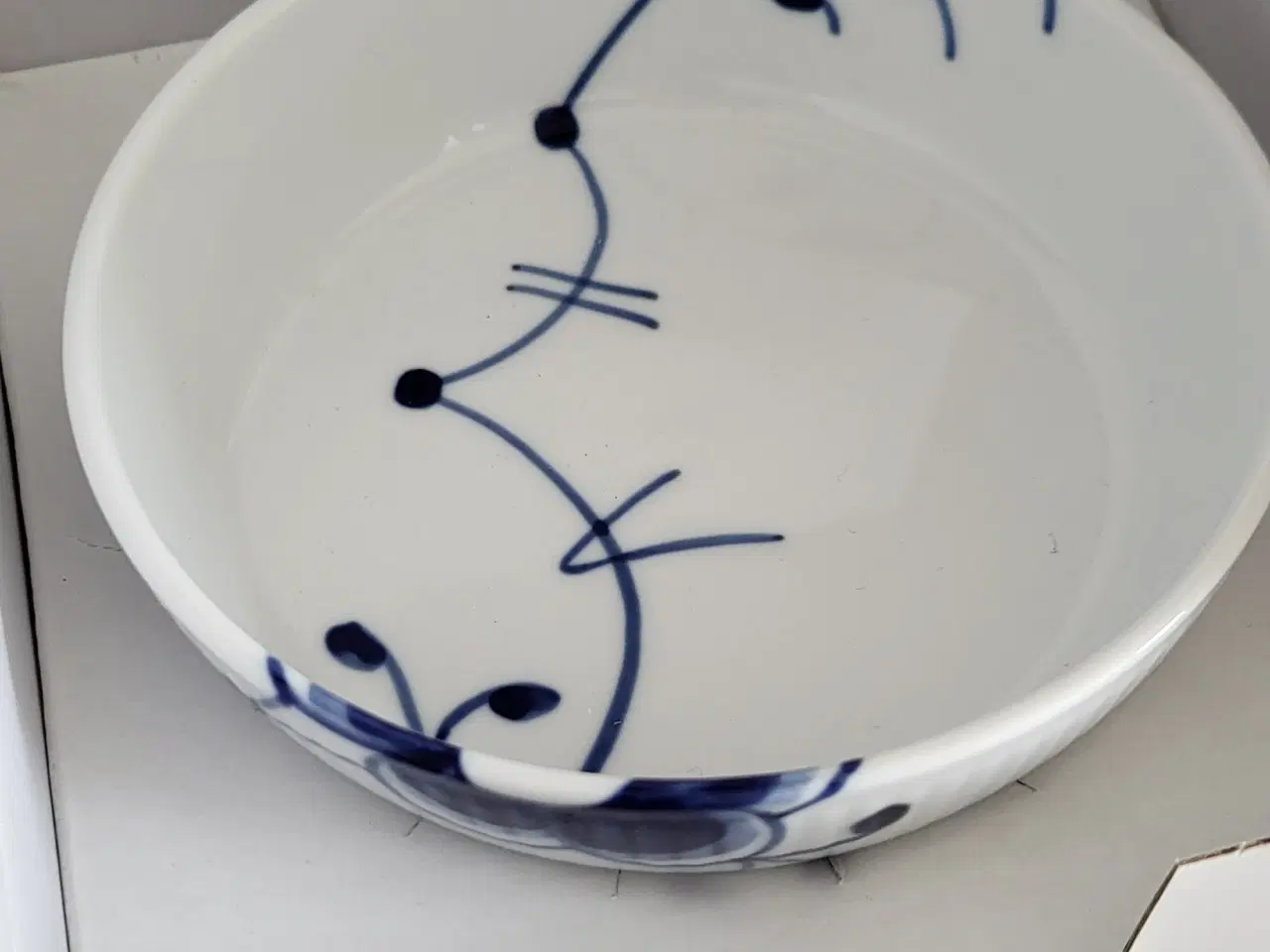 Billede 1 - Blue Fluted Mega desserttallerkner 