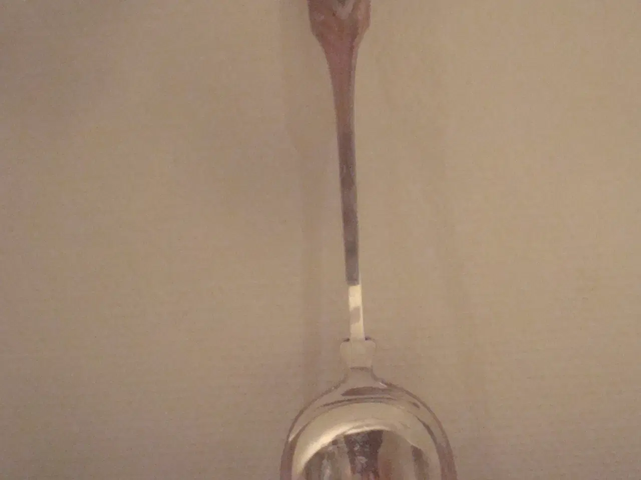 Billede 3 - SUPPESKE sølvplet, kæmpestor, retro ,smuk stand. 