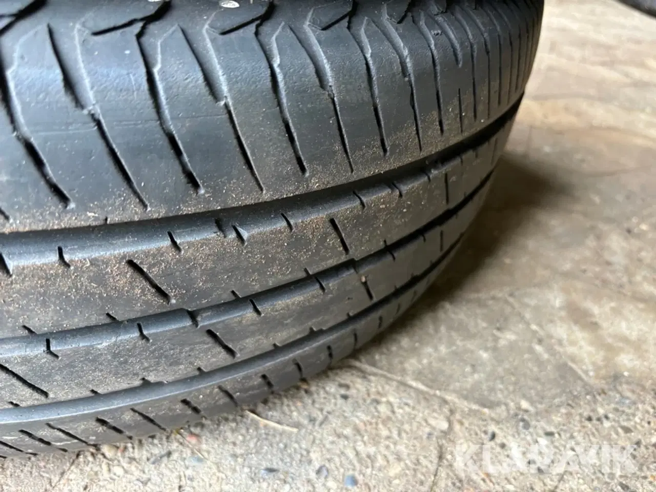 Billede 12 - Dæk på stålfælge Continental + michelin 4 styk
