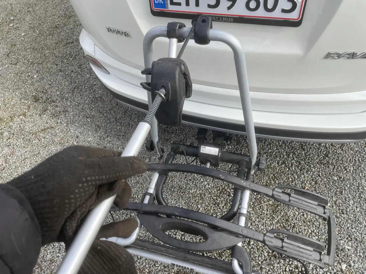 Billede 2 - cykelholder af mærket Thule,