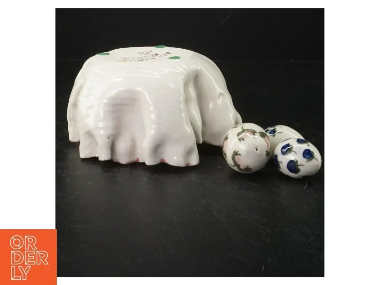 Billede 2 - Porcelænsskal og dekorative æg